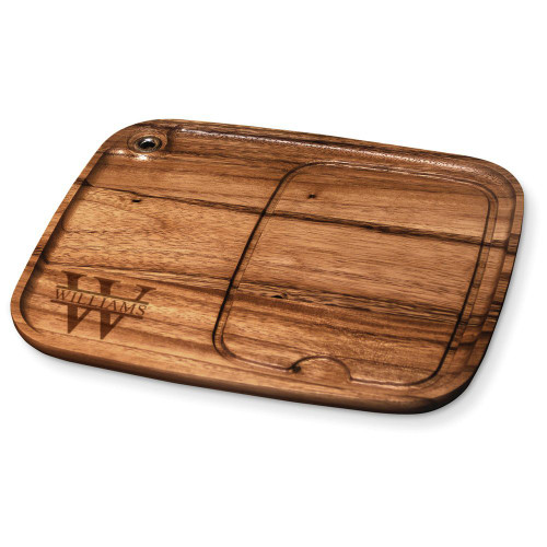 Biltmore Personalized Wood Steak Plate