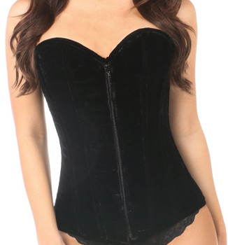 Black Velvet Corset Black Velvet Corset