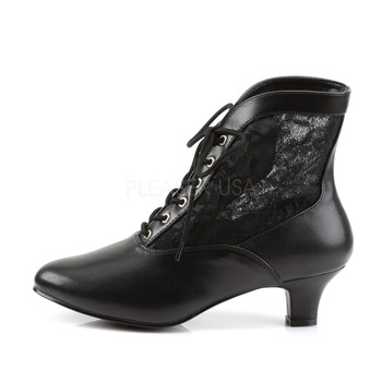 Black Victorian Lace Ankle Boots Black Victorian Lace Ankle Boots
