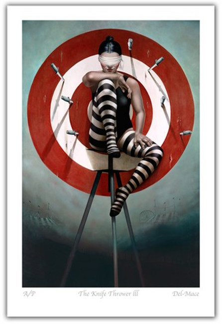 The Knife Thrower theme by Gill Del-Mace has returned with a new release