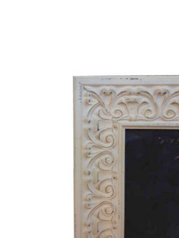 Detail of Ornate French provincial picture frame