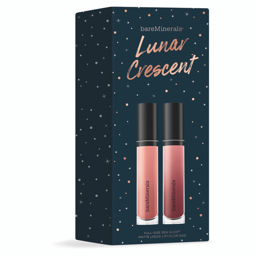 bareMinerals Lunar Crescent Gen Nude Holiday Lip Duo