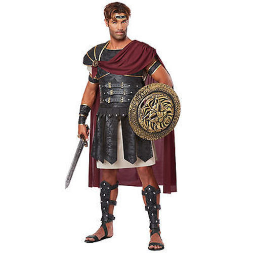 adult mens roman gladiator ancient warrior soldier rome halloween costume s xxl