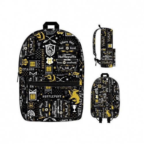 Harry Potter Icon Print Hufflepuff Wizard Movie Backpack Bookbag Bag BQ5M3AHPT Harry Potter Icon Print Hufflepuff Wizard Movie Backpack Bookbag Bag BQ5M3AHPT