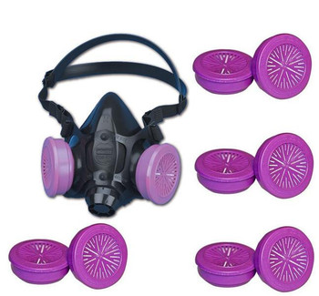 North 5500 Half-Mask+8 North 7580 P100 Filters (S, M, L) North 5500 Half-Mask+8 North 7580 P100 Filters (S, M, L)