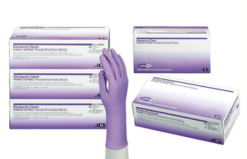 Kimberly-Clark KC500 6 Mil Purple Nitrile Gloves 100/Box Kimberly-Clark KC500 6 Mil Purple Nitrile Gloves 100/Box