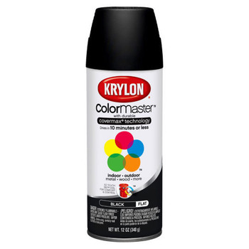 Industrial Paint-All™ Flat Black 16 oz. Enamel Paints Industrial Paint-All™ Flat Black 16 oz. Enamel Paints