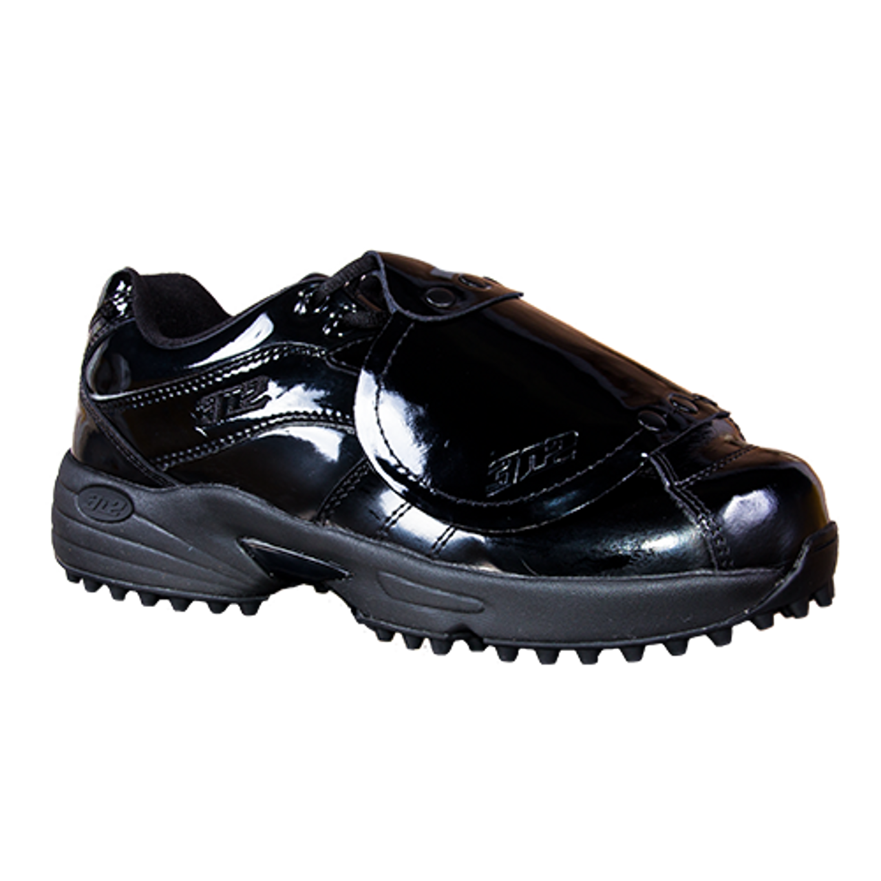 3N2 Reaction Pro-Plate Low Cut Patent Leather Umpire Shoe | Umpire ...