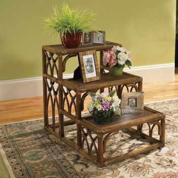 Grand Isle Three Tier Accessory Table Grand Isle Three Tier Accessory Table