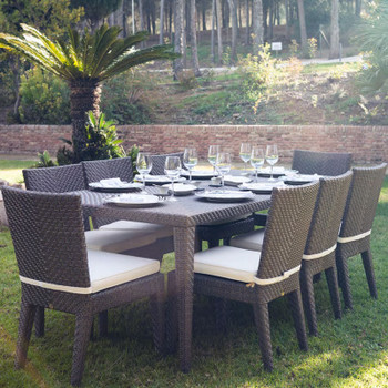 Atlantis Outdoor 9 pc. Dining Set with cushions Atlantis Outdoor 9 pc. Dining Set with cushions