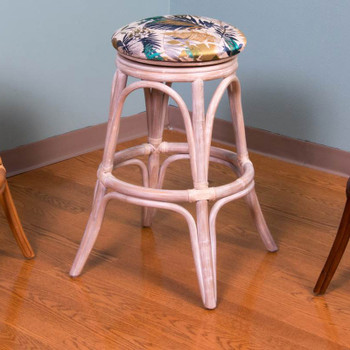 Universal Backless Counterstool in Rustic Driftwood finish Universal Backless Counterstool in Rustic Driftwood finish
