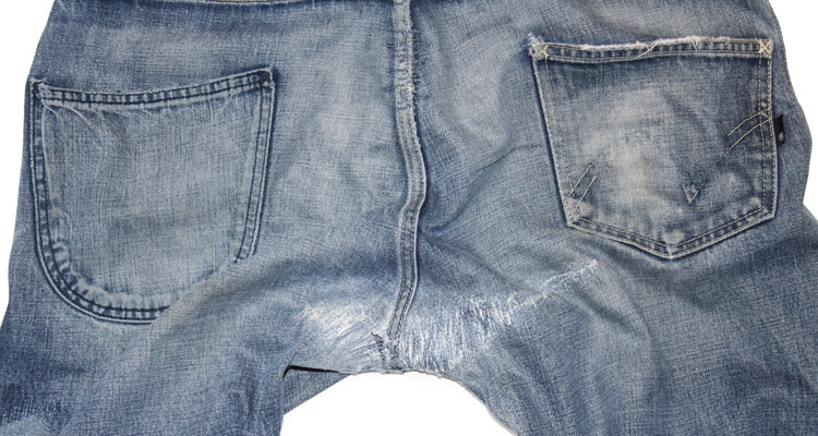 Example of expert denim repair NYC or anywhere in USA.