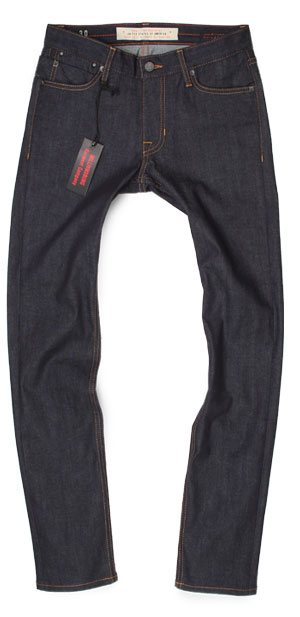 American made S 4th Street raw denim skinny jeans