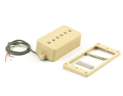 Kent Armstrong® P90 Pickup ~ Convertible Humbucker Retro Fit Cream (Neck)