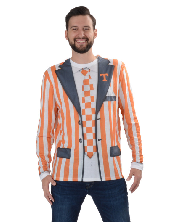 Tennessee Volunteers Striped Suit Tee
