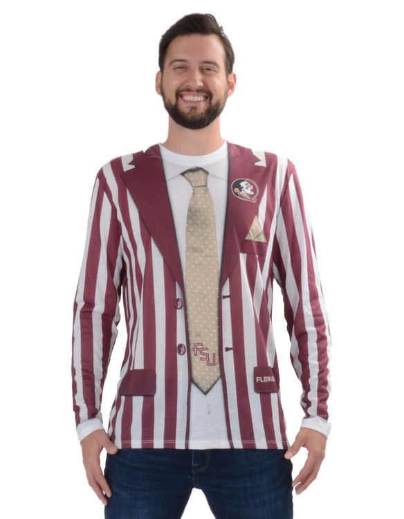 Florida State Seminoles Striped Suit Tee