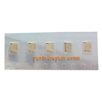 10pin Touch Screen FPC Connector for Samsung Galaxy S6 All Versions -5pcs 10pin Touch Screen FPC Connector for Samsung Galaxy S6 All Versions -5pcs
