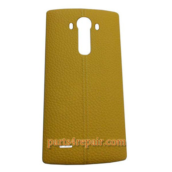 Back Cover with NFC for LG G4 -Leather Yellow Back Cover with NFC for LG G4 -Leather Yellow