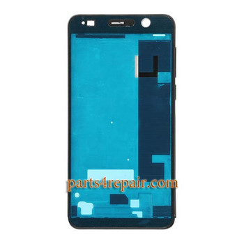 Front Housing Cover with Adhesive for Huawei Honor 6 (Single SIM) -Black Front Housing Cover with Adhesive for Huawei Honor 6 (Single SIM) -Black