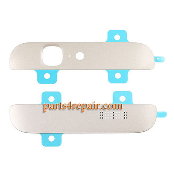 Top Cover & Bottom Cover for Huawei Ascend G7 -Gold Top Cover & Bottom Cover for Huawei Ascend G7 -Gold
