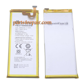 Built-in Battery 3000mAh for Huawei Ascend G7 from www.parts4repair.com Built-in Battery 3000mAh for Huawei Ascend G7 from www.parts4repair.com