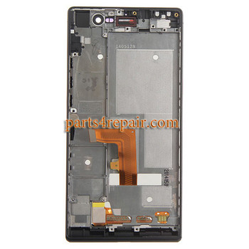 Complete Screen Assembly with Bezel for Huawei Ascend P7 -Black Complete Screen Assembly with Bezel for Huawei Ascend P7 -Black