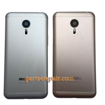 Back Housing Cover with Side Keys for Meizu MX5 -Gold Back Housing Cover with Side Keys for Meizu MX5 -Gold