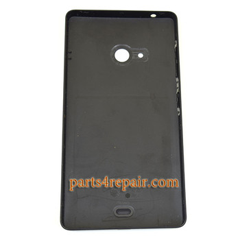 Back Cover with Side Keys for Microsoft Lumia 540 Dual SIM -Black Back Cover with Side Keys for Microsoft Lumia 540 Dual SIM -Black
