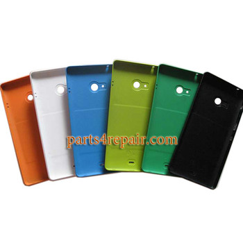 Back Cover with Side Keys for Microsoft Lumia 540 Dual SIM -White Back Cover with Side Keys for Microsoft Lumia 540 Dual SIM -White