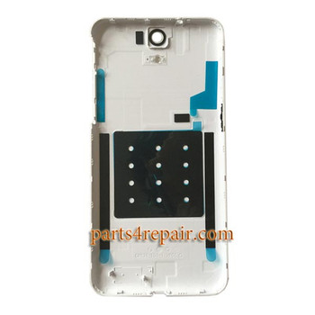 Back Cover with Side Keys for HTC One E9 -White Back Cover with Side Keys for HTC One E9 -White