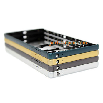 Middle Housing Cover with Small Parts for Sony Xperia Z5 -Gold Middle Housing Cover with Small Parts for Sony Xperia Z5 -Gold