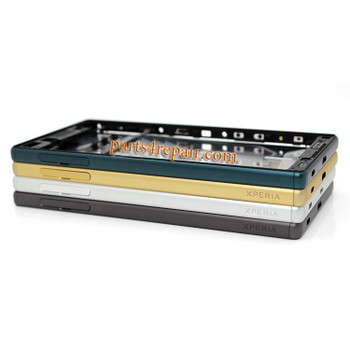 Middle Housing Cover with Small Parts for Sony Xperia Z5 -Gold Middle Housing Cover with Small Parts for Sony Xperia Z5 -Gold