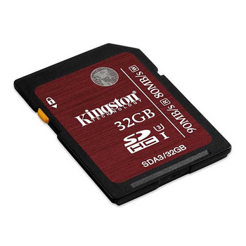 Kingston 32GB SD Memory Card 90MB/S Read 80MB/S Write Kingston 32GB SD Memory Card 90MB/S Read 80MB/S Write