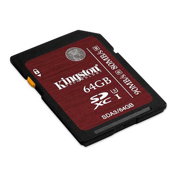 Kingston 64GB SDXC 90MB/S Read 80MB/S Write UHS-I Flash Card Kingston 64GB SDXC 90MB/S Read 80MB/S Write UHS-I Flash Card