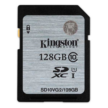 Kingston 128GB SDXC 80MB/s UHS-I Flash Card Kingston 128GB SDXC 80MB/s UHS-I Flash Card