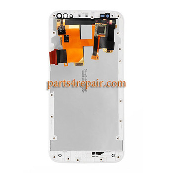 Complete Screen Assembly with Bezel White for Motorola X style Complete Screen Assembly with Bezel White for Motorola X style