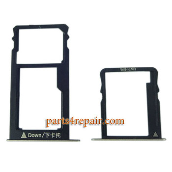 A Pair SIM Trays for Huawei Honor 5X from www.partsp4repair.com A Pair SIM Trays for Huawei Honor 5X from www.partsp4repair.com