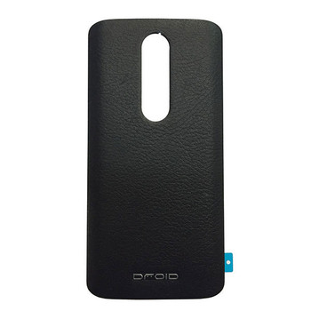 Back Leather Cover with Adhesive for Motorola Droid Turbo 2 Back Leather Cover with Adhesive for Motorola Droid Turbo 2