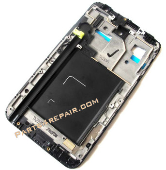 Samsung Galaxy Note Front Faceplate Cover -Black Samsung Galaxy Note Front Faceplate Cover -Black