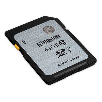 Kingston 64GB SDHC Class 10 Memory Card 80MB/S Kingston 64GB SDHC Class 10 Memory Card 80MB/S