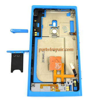 Back Housing Assembly Cover for Nokia Lumia 800 -Blue Back Housing Assembly Cover for Nokia Lumia 800 -Blue