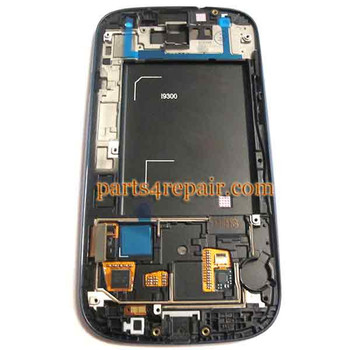 Complete Screen Assembly with Bezel for Samsung I9300 Galaxy S III-Blue Complete Screen Assembly with Bezel for Samsung I9300 Galaxy S III-Blue