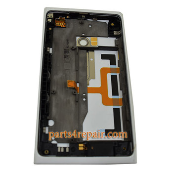 Back Housing Cover with Side Keys for Nokia Lumia 900 -White Back Housing Cover with Side Keys for Nokia Lumia 900 -White