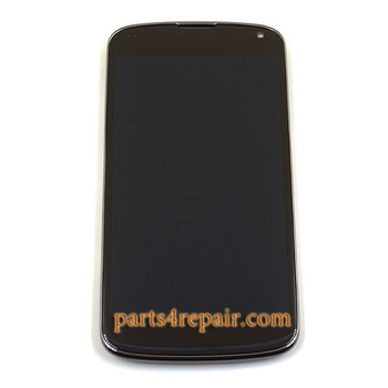 LG Nexus 4 E960 Full Screen Assembly with Bezel LG Nexus 4 E960 Full Screen Assembly with Bezel