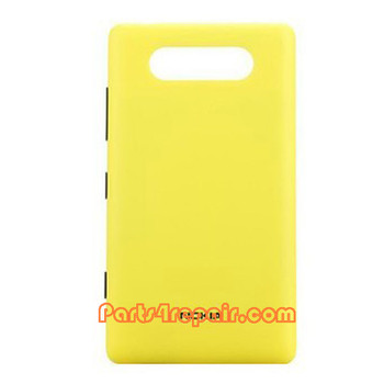 Back Cover for Nokia Lumia 820 -Yellow from www.parts4repair.com Back Cover for Nokia Lumia 820 -Yellow from www.parts4repair.com