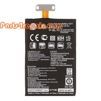 BL-T5 Battery for LG Nexus 4 E960/E970/E975 BL-T5 Battery for LG Nexus 4 E960/E970/E975