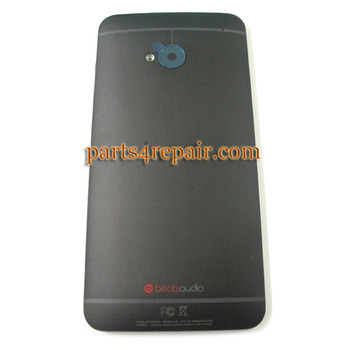 Back Cover for HTC One M7 -Black Back Cover for HTC One M7 -Black