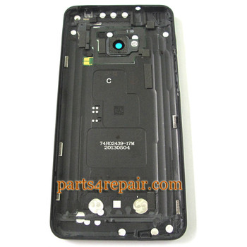 Back Cover for HTC One M7 -Black Back Cover for HTC One M7 -Black