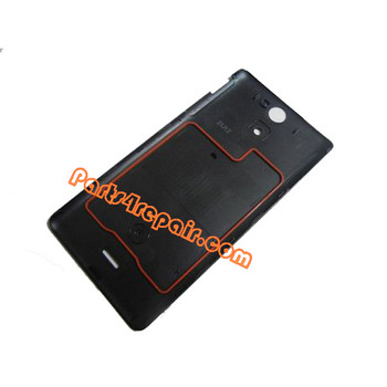 Back Cover for Sony Xperia V LT25 -Black Back Cover for Sony Xperia V LT25 -Black