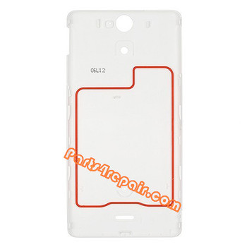 Back Cover for Sony Xperia V LT25 -White Back Cover for Sony Xperia V LT25 -White